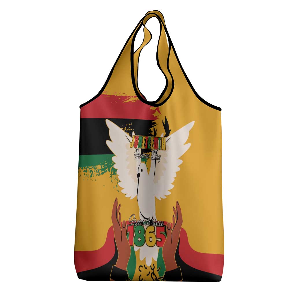 Juneteenth African American Grocery Bag Free-ish Since 1865