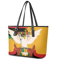 Juneteenth African American Leather Tote Bag Free-ish Since 1865
