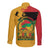 Juneteenth African American Long Sleeve Button Shirt Free-ish Since 1865