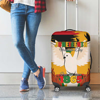 Juneteenth African American Luggage Cover Free-ish Since 1865