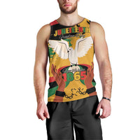 Juneteenth African American Men Tank Top Free-ish Since 1865