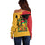 Juneteenth African American Off Shoulder Sweater Free-ish Since 1865