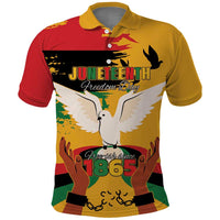 Juneteenth African American Polo Shirt Free-ish Since 1865
