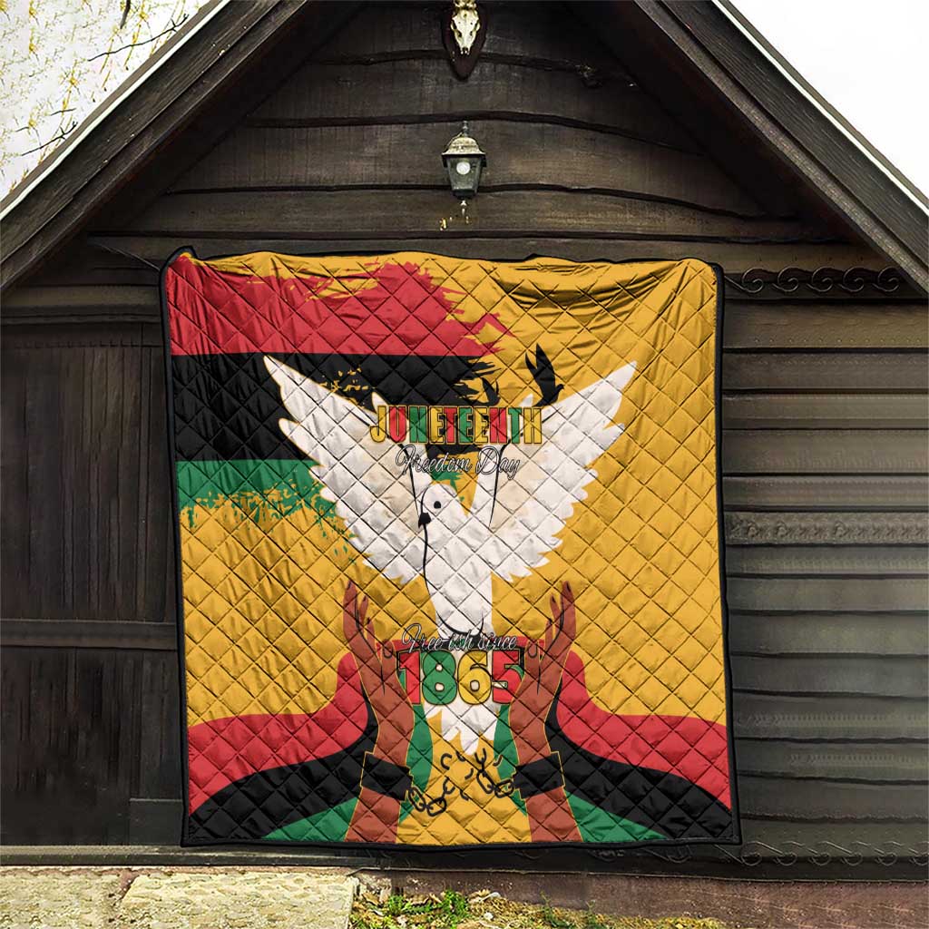 Juneteenth African American Quilt Free-ish Since 1865