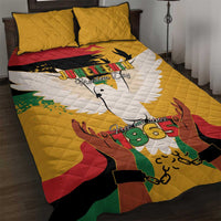 Juneteenth African American Quilt Bed Set Free-ish Since 1865