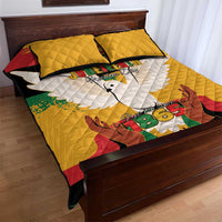 Juneteenth African American Quilt Bed Set Free-ish Since 1865