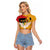 Juneteenth African American Raglan Cropped T Shirt Free-ish Since 1865
