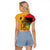 Juneteenth African American Raglan Cropped T Shirt Free-ish Since 1865