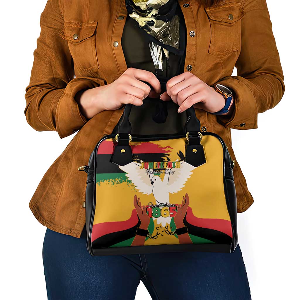Juneteenth African American Shoulder Handbag Free-ish Since 1865
