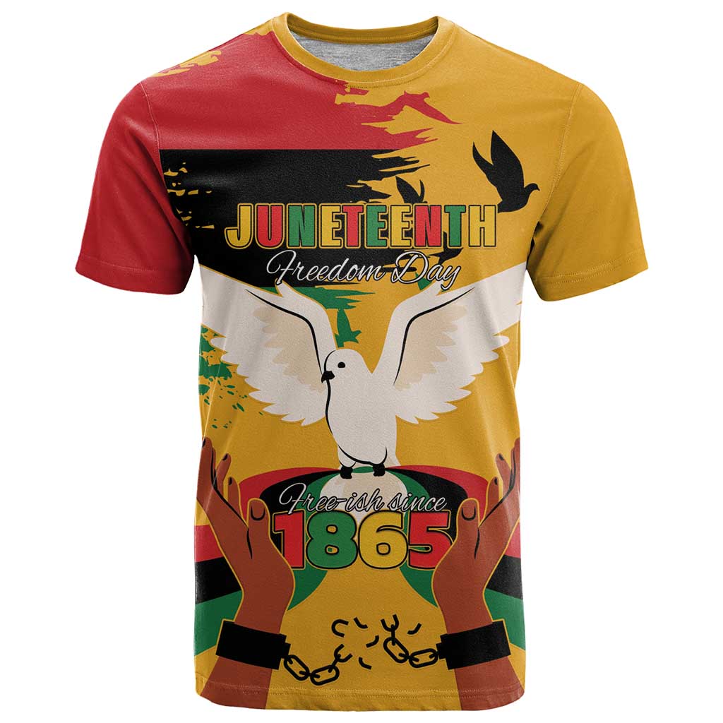 Juneteenth African American T Shirt Free-ish Since 1865