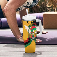 Juneteenth African American Tumbler With Handle Free-ish Since 1865