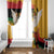 Juneteenth African American Window Curtain Free-ish Since 1865