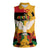 Juneteenth African American Women Sleeveless Polo Shirt Free-ish Since 1865