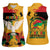 Juneteenth African American Women Sleeveless Polo Shirt Free-ish Since 1865