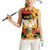 Juneteenth African American Women Sleeveless Polo Shirt Free-ish Since 1865