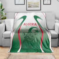 Algeria Rugby Custom Blanket Go Lion Cubs