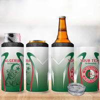Algeria Rugby Custom 4 in 1 Can Cooler Tumbler Go Lion Cubs