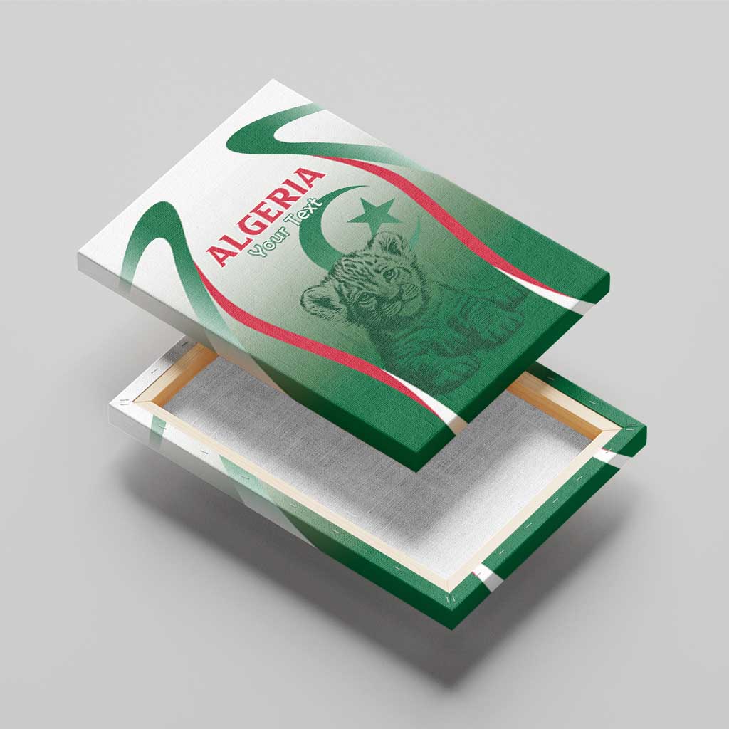 Algeria Rugby Custom Canvas Wall Art Go Lion Cubs