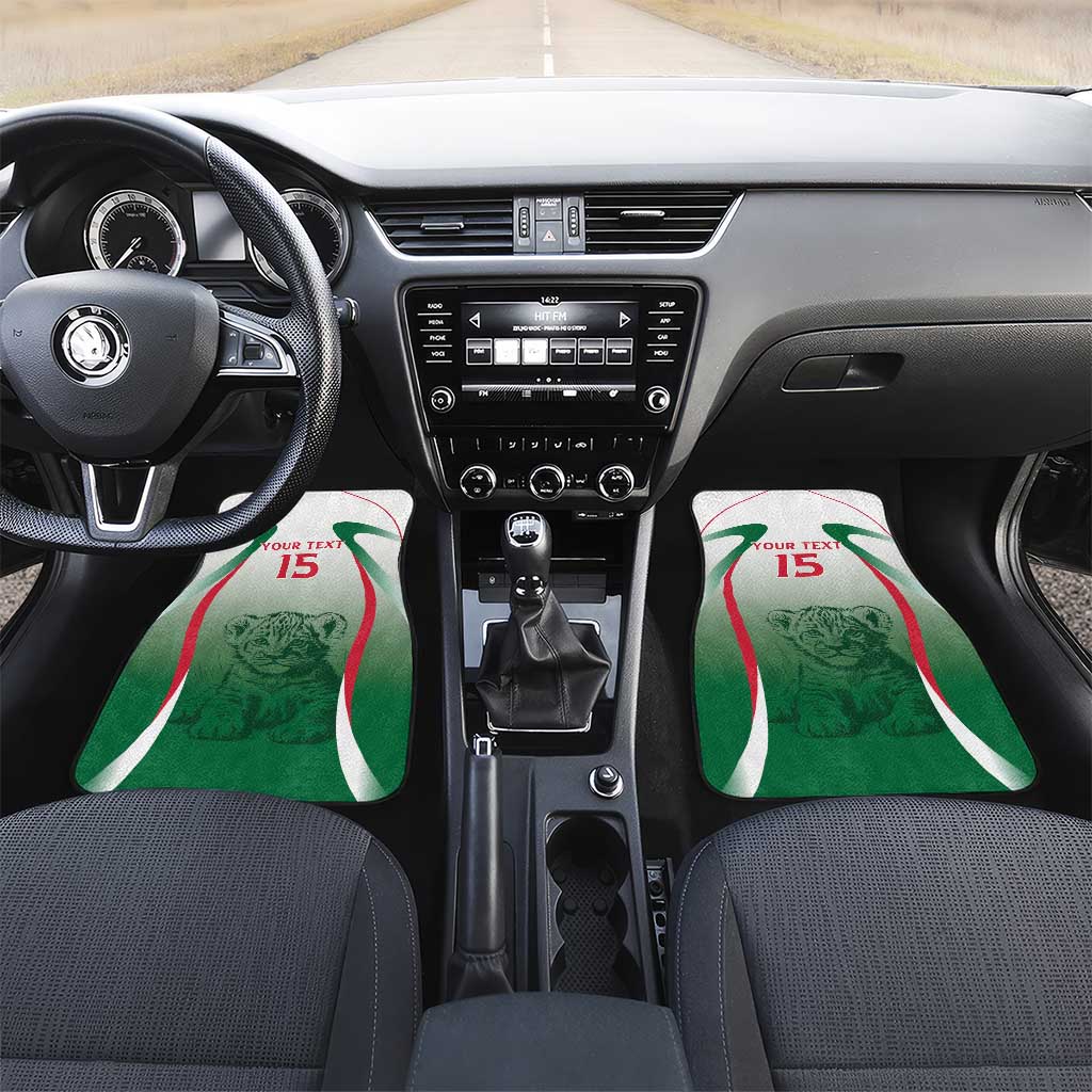 Algeria Rugby Custom Car Mats Go Lion Cubs
