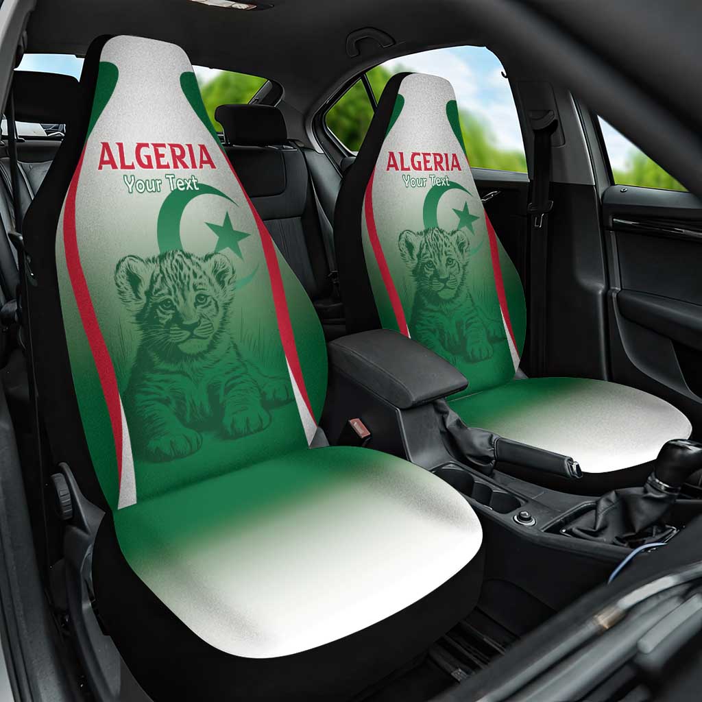 Algeria Rugby Custom Car Seat Cover Go Lion Cubs