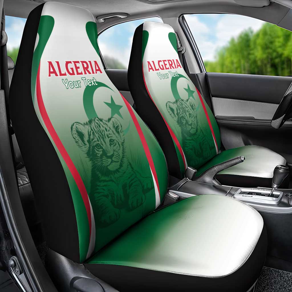 Algeria Rugby Custom Car Seat Cover Go Lion Cubs