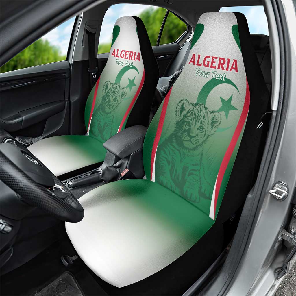 Algeria Rugby Custom Car Seat Cover Go Lion Cubs