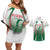 Algeria Rugby Custom Couples Matching Off Shoulder Short Dress and Hawaiian Shirt Go Lion Cubs