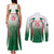 Algeria Rugby Custom Couples Matching Tank Maxi Dress and Long Sleeve Button Shirt Go Lion Cubs