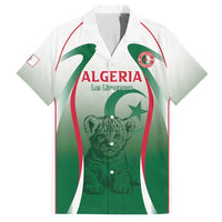 Algeria Rugby Custom Family Matching Tank Maxi Dress and Hawaiian Shirt Go Lion Cubs