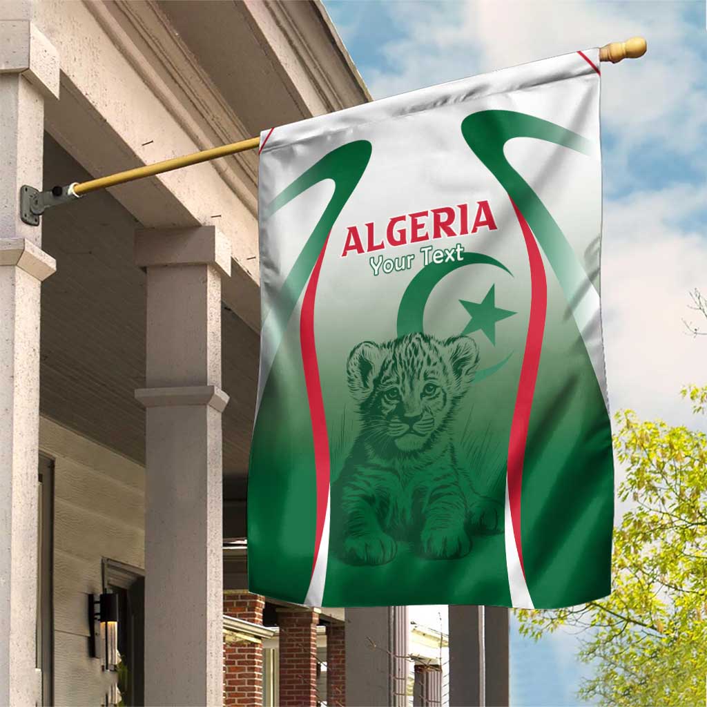 Algeria Rugby Custom Garden Flag Go Lion Cubs