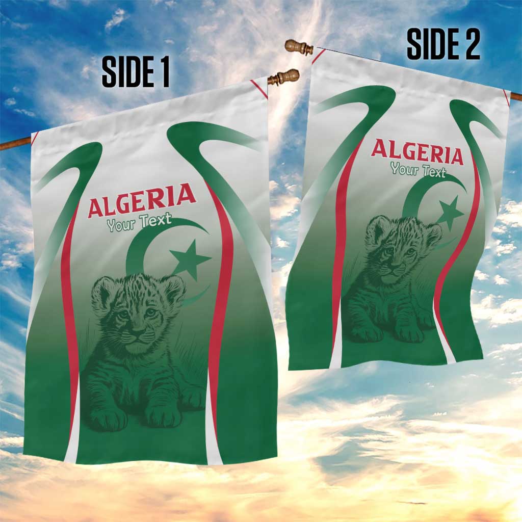 Algeria Rugby Custom Garden Flag Go Lion Cubs