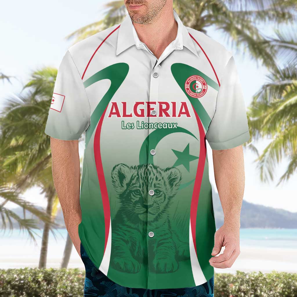 Algeria Rugby Custom Hawaiian Shirt Go Lion Cubs
