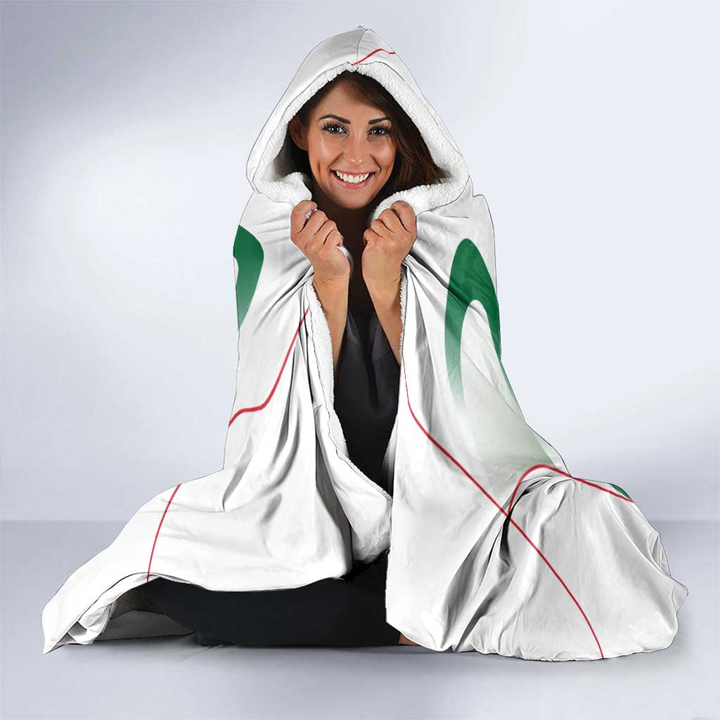 Algeria Rugby Custom Hooded Blanket Go Lion Cubs