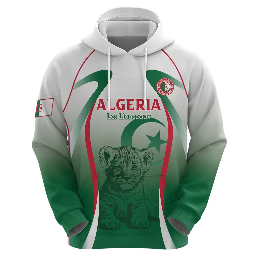 Algeria Rugby Custom Hoodie Go Lion Cubs