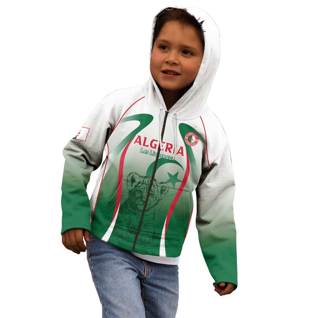 Algeria Rugby Custom Kid Hoodie Go Lion Cubs