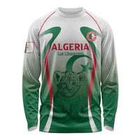 Algeria Rugby Custom Long Sleeve Shirt Go Lion Cubs