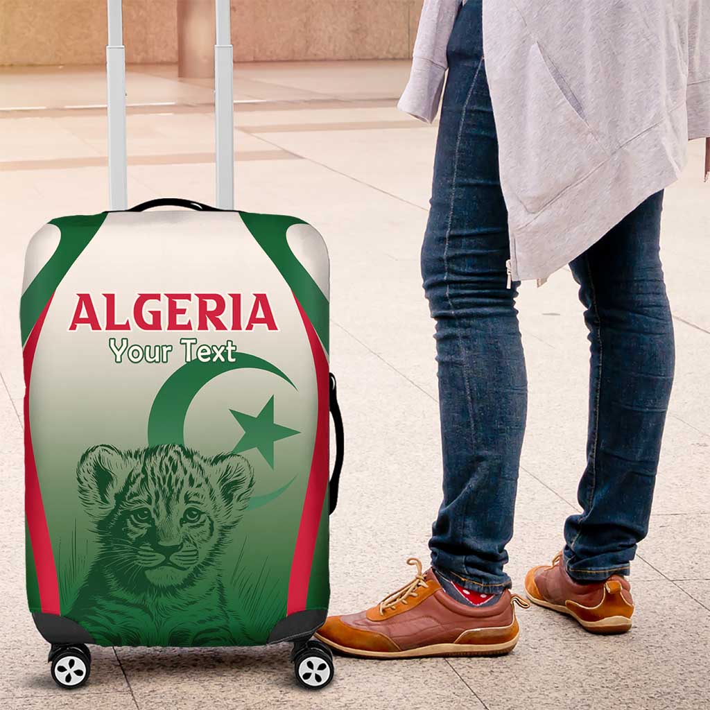 Algeria Rugby Custom Luggage Cover Go Lion Cubs