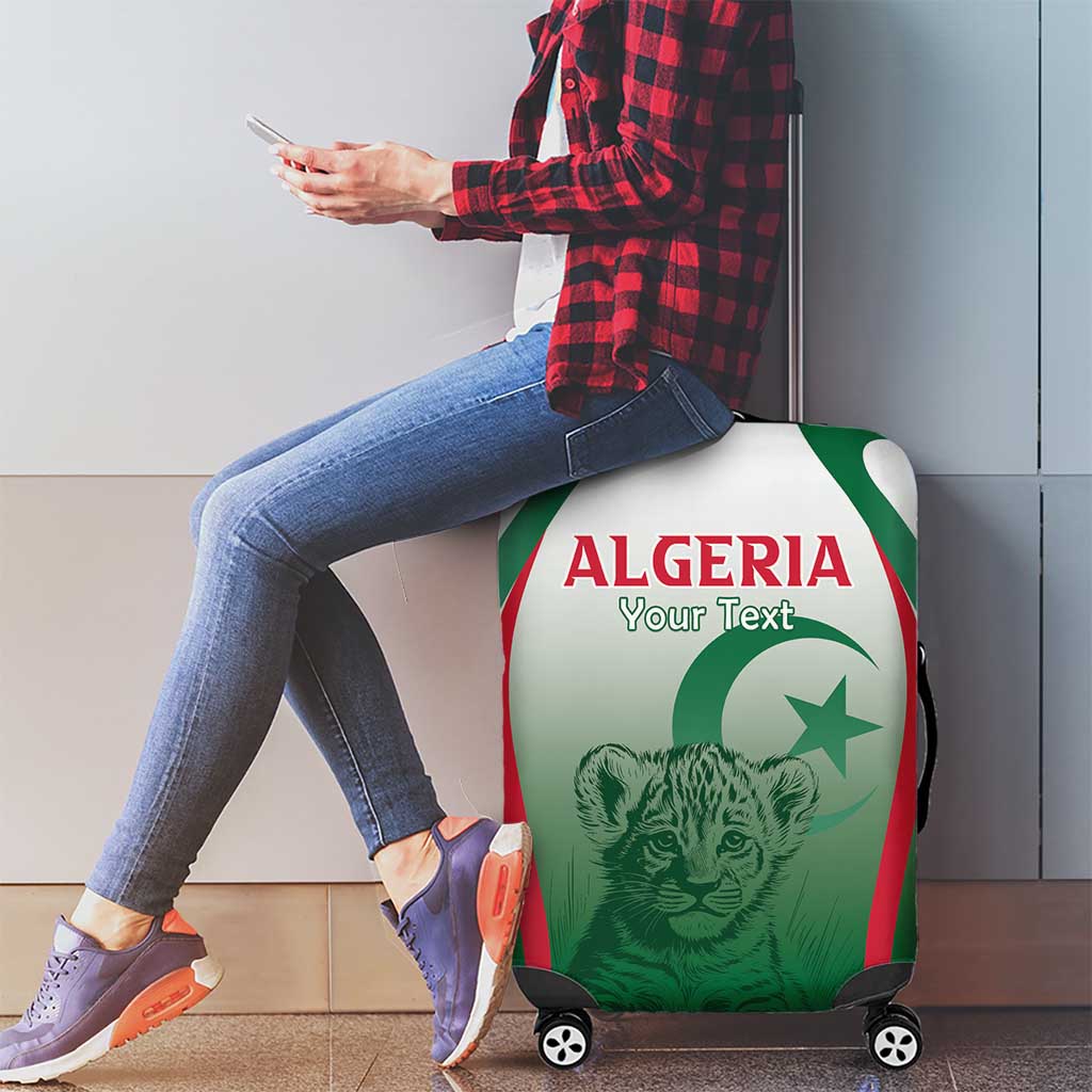Algeria Rugby Custom Luggage Cover Go Lion Cubs
