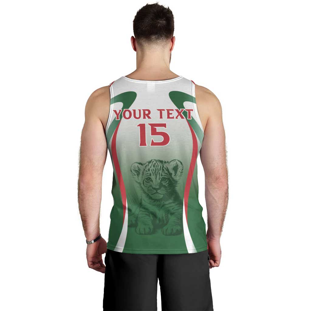 Algeria Rugby Custom Men Tank Top Go Lion Cubs