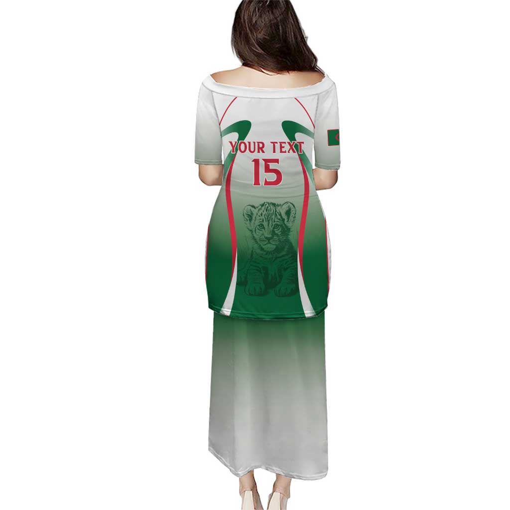 Algeria Rugby Custom Puletasi Go Lion Cubs