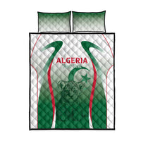 Algeria Rugby Custom Quilt Bed Set Go Lion Cubs
