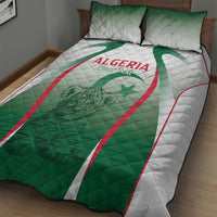 Algeria Rugby Custom Quilt Bed Set Go Lion Cubs