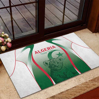Algeria Rugby Custom Rubber Doormat Go Lion Cubs