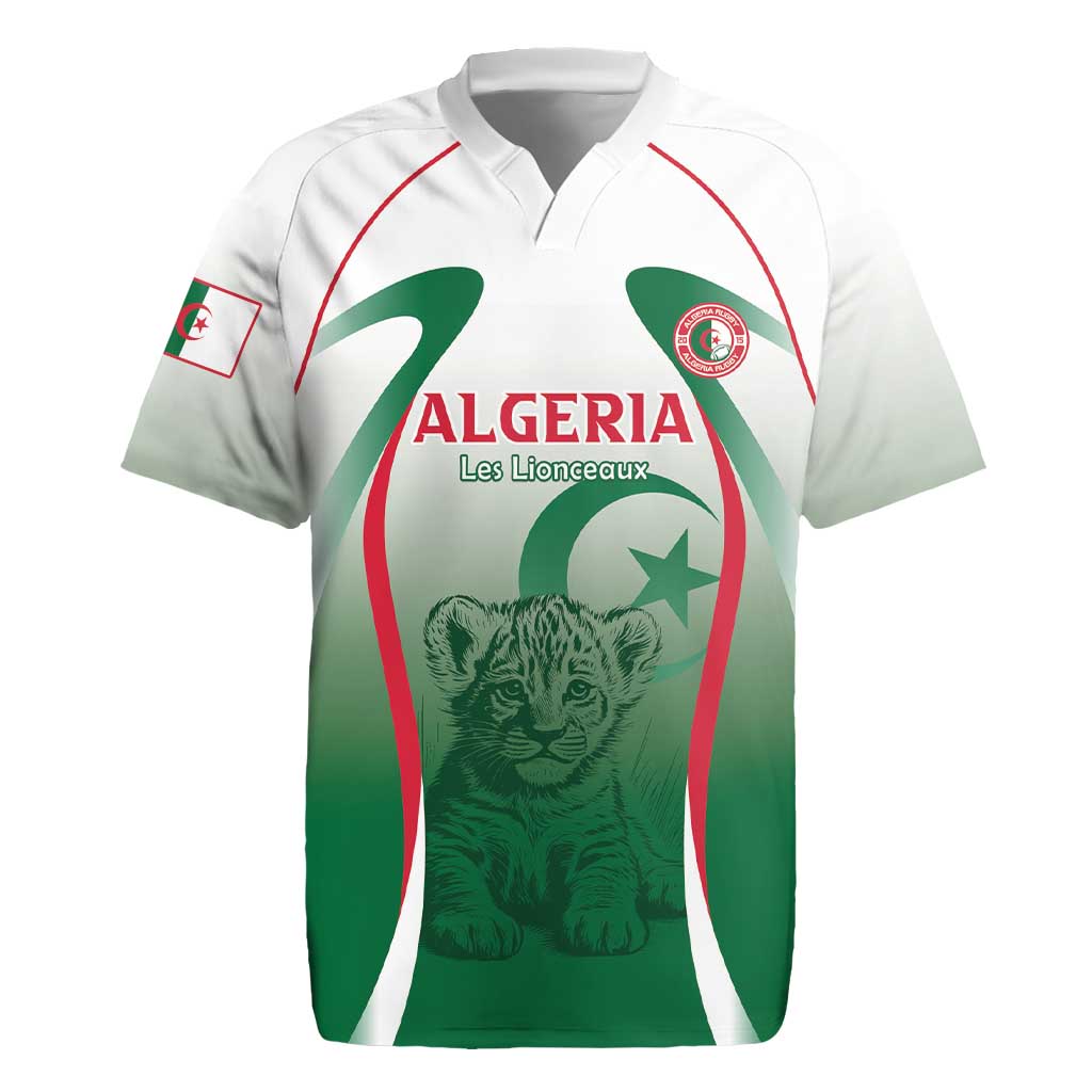 Algeria Rugby Custom Rugby Jersey Go Lion Cubs