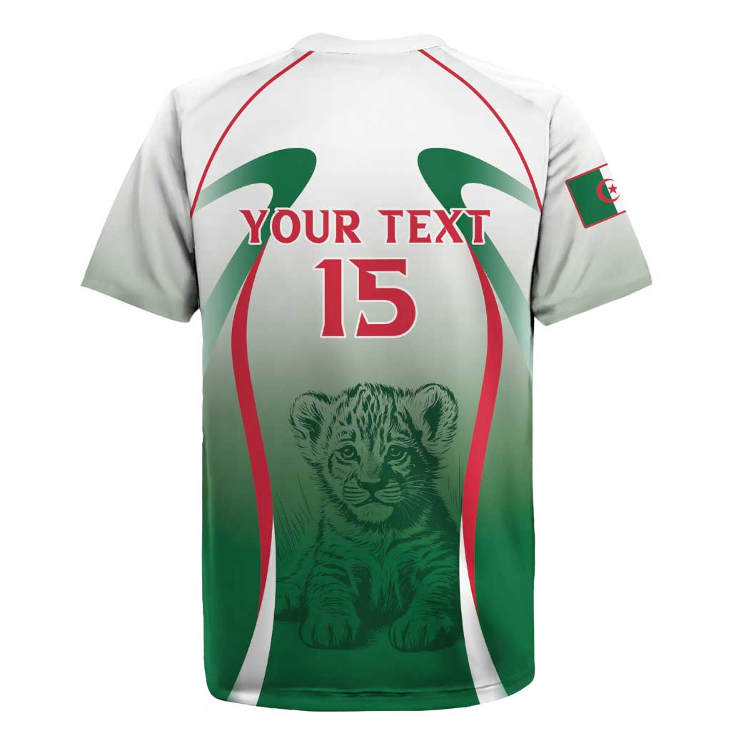 Algeria Rugby Custom Rugby Jersey Go Lion Cubs