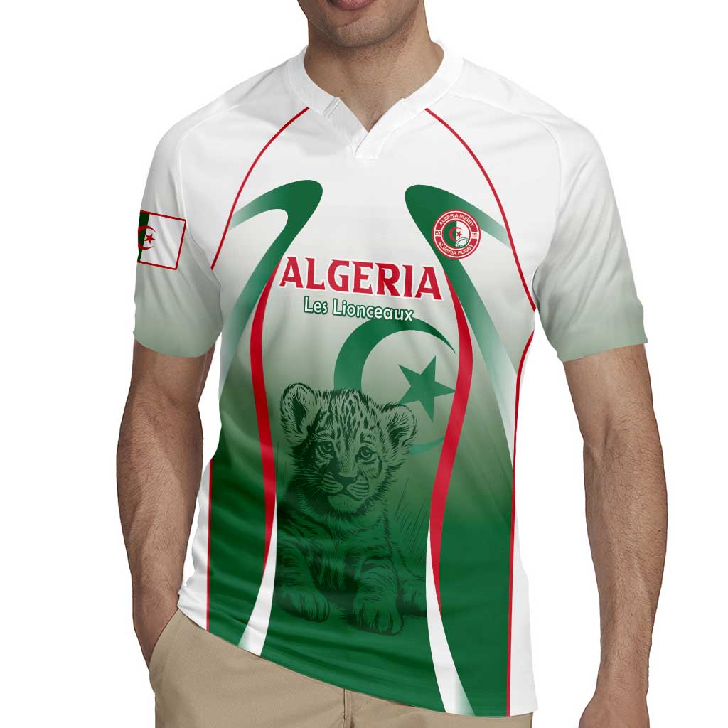 Algeria Rugby Custom Rugby Jersey Go Lion Cubs