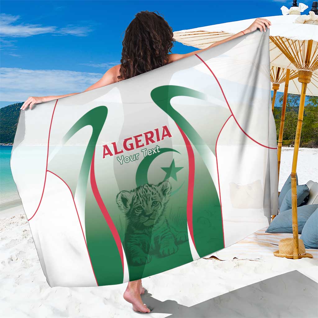 Algeria Rugby Custom Sarong Go Lion Cubs