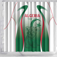 Algeria Rugby Custom Shower Curtain Go Lion Cubs