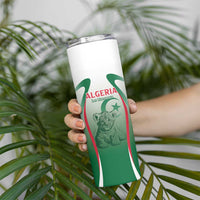 Algeria Rugby Custom Skinny Tumbler Go Lion Cubs
