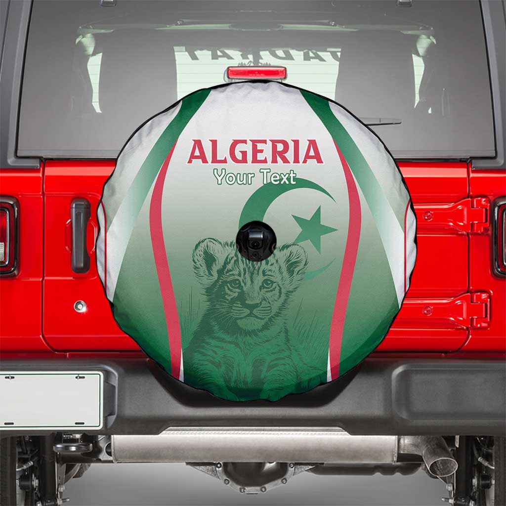 Algeria Rugby Custom Spare Tire Cover Go Lion Cubs